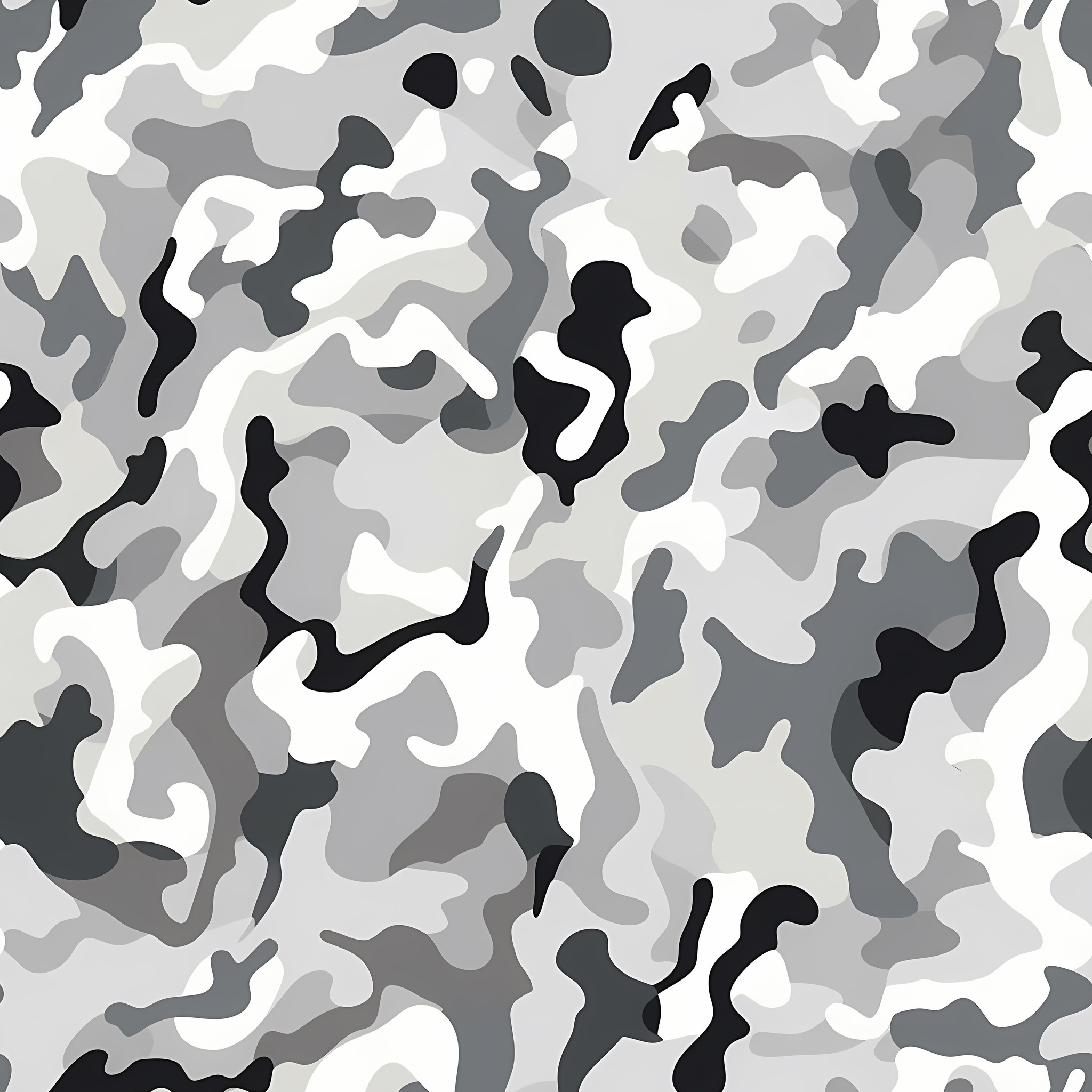 Polar Flash Camouflage Fabric
