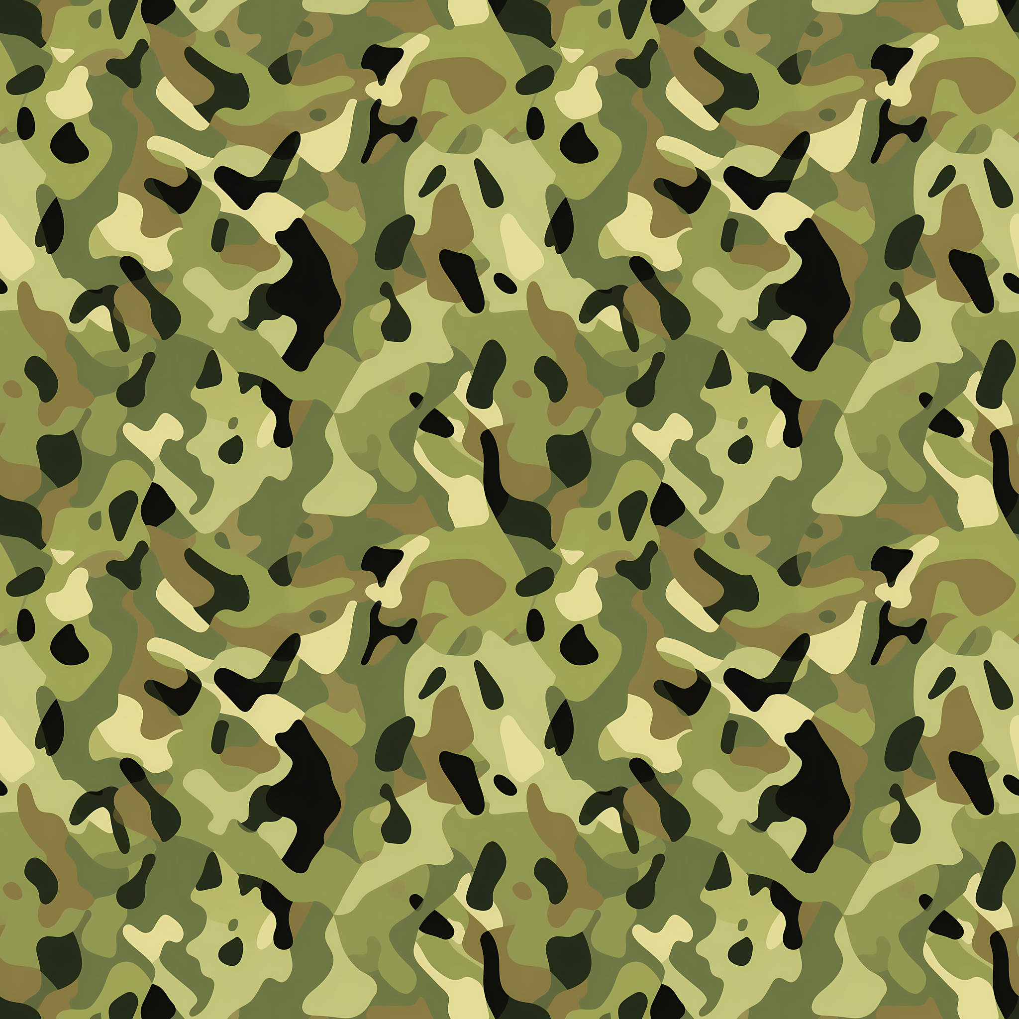 Python Current Camouflage Fabric - Image 2
