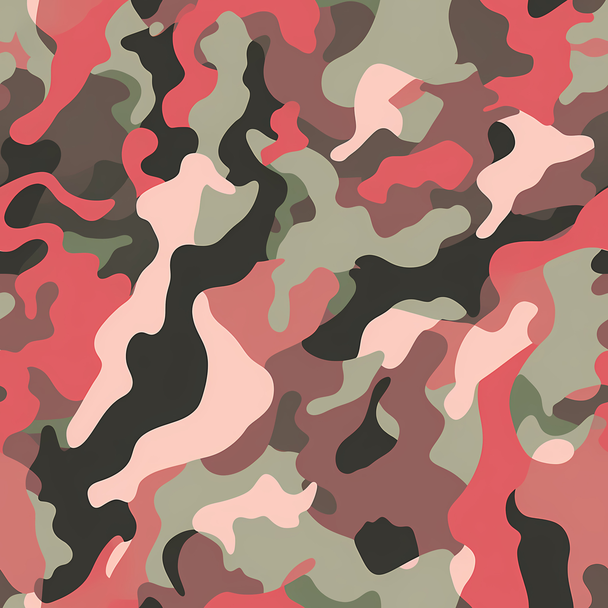 Ranger Mark Camouflage Fabric