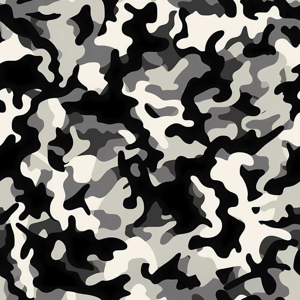 Rime Sweep Camouflage Fabric