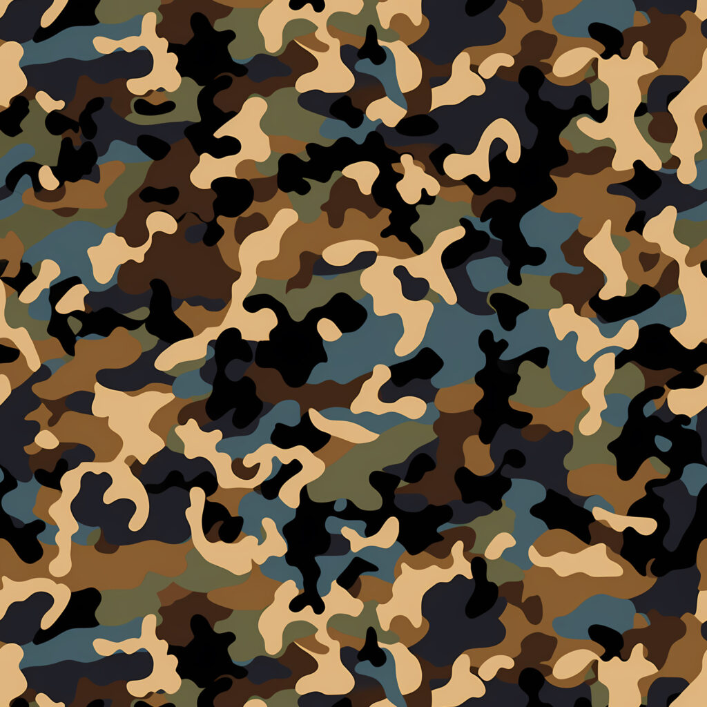 Shale Dusk Camouflage Fabric