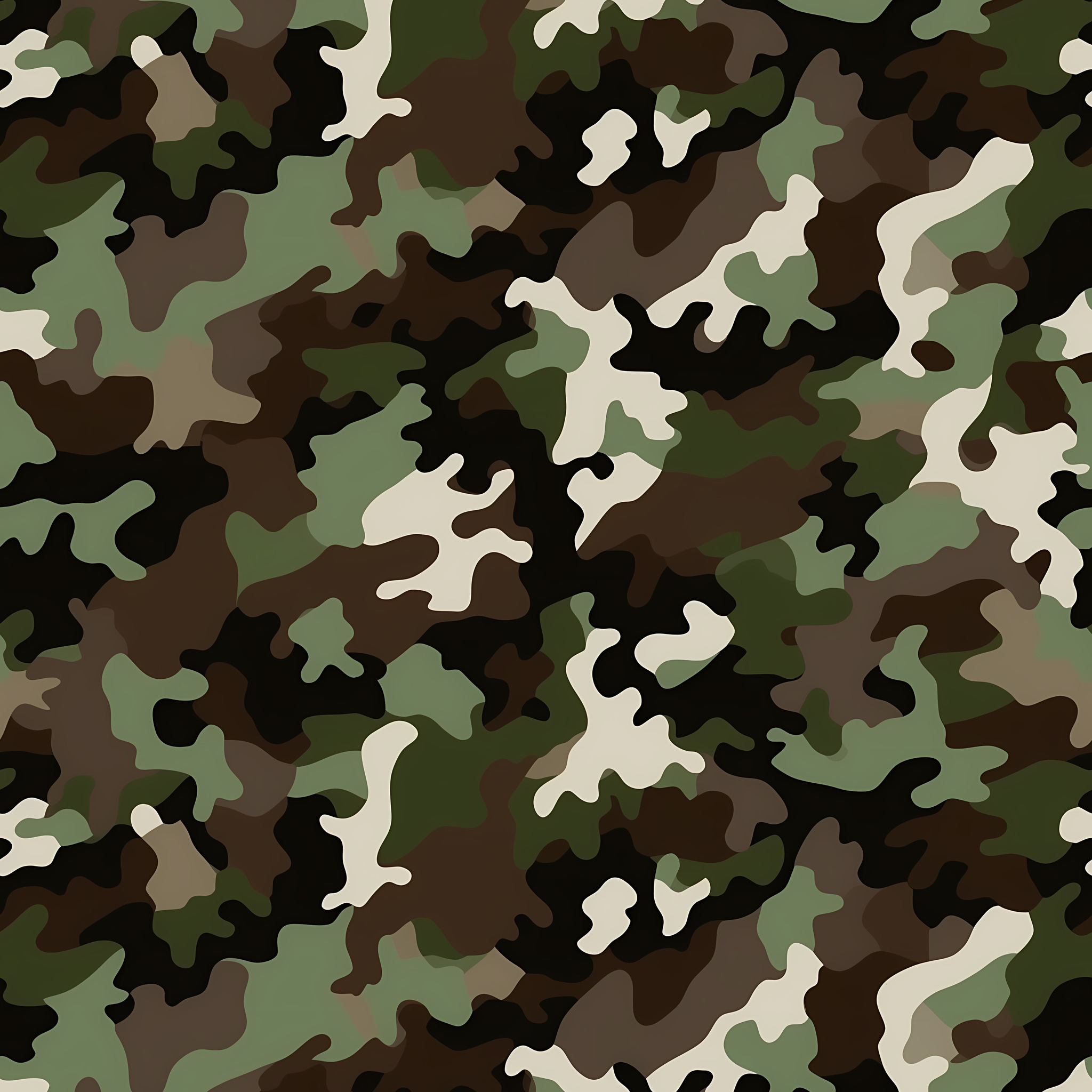Sienna Break Camouflage Fabric