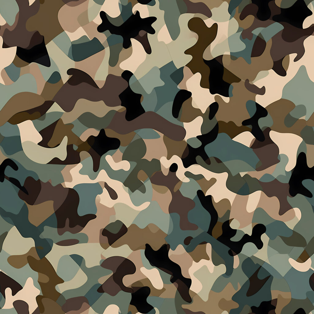 Sienna Dusk Camouflage Fabric