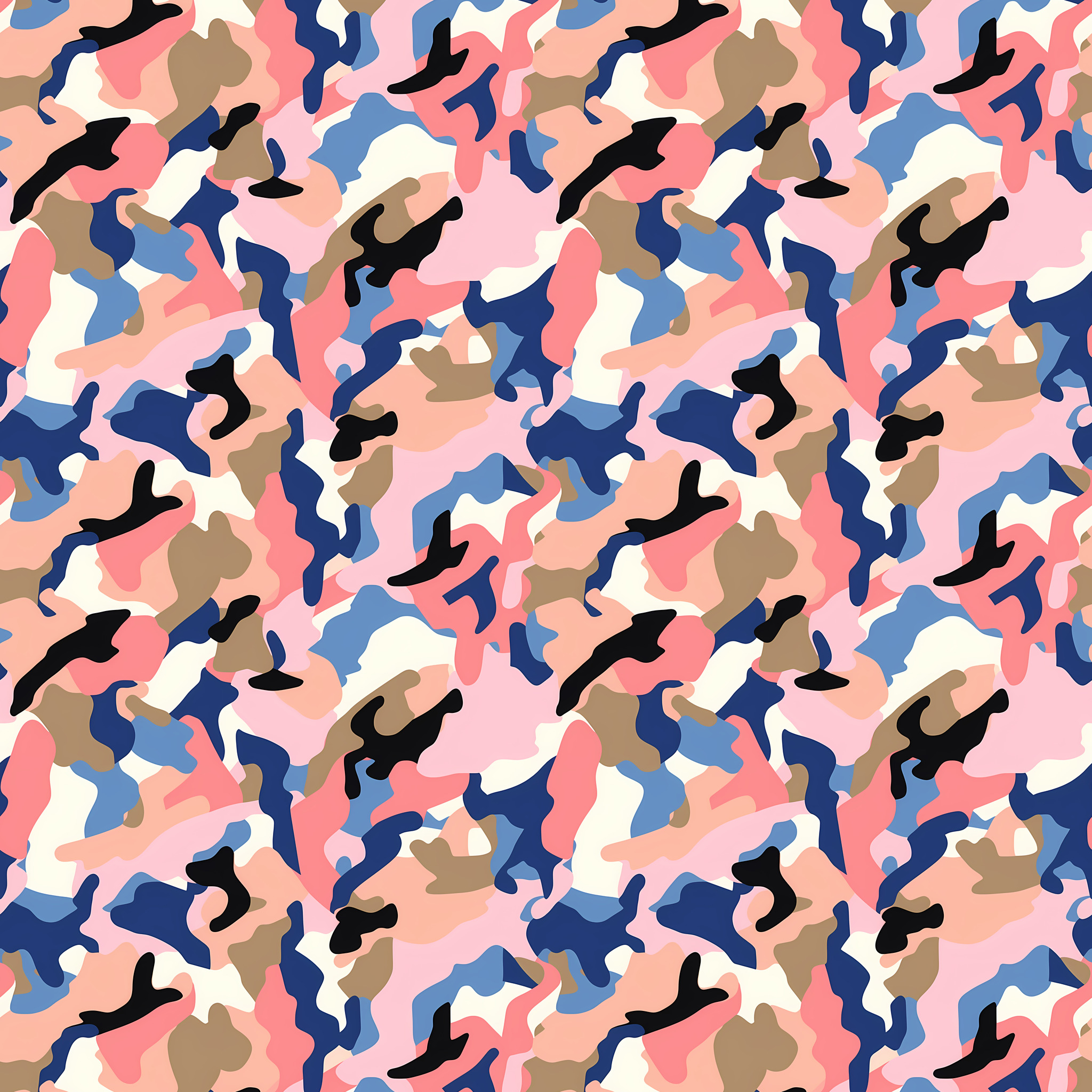 Sienna Ghost Camouflage Fabric - Image 2