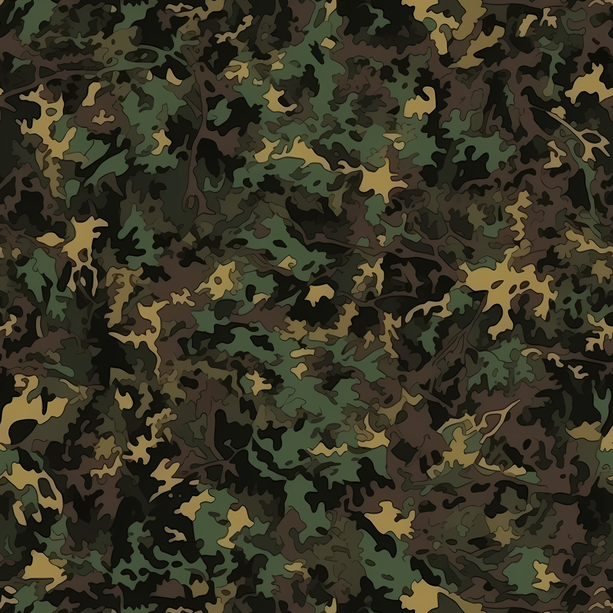 Sienna Mantle Camouflage Fabric