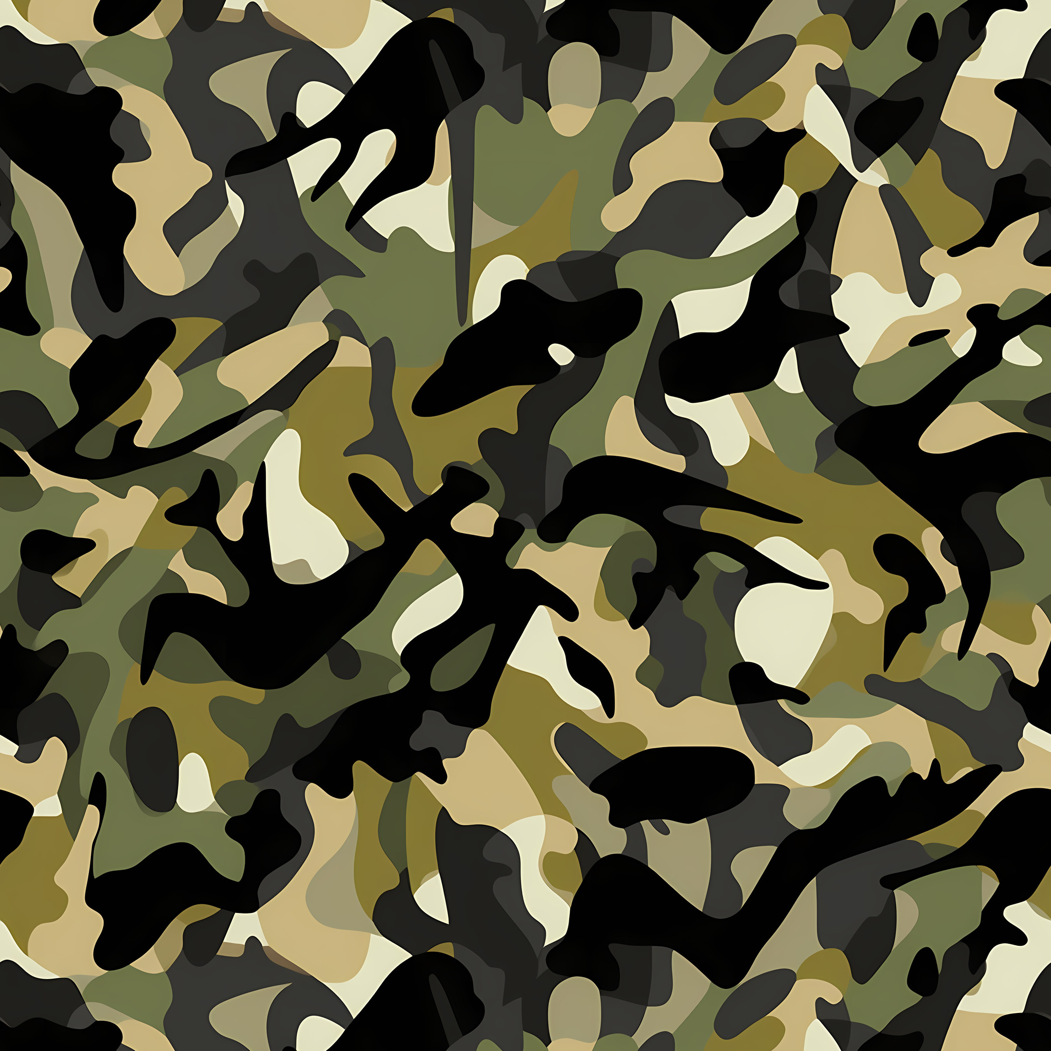 Specter Night Camouflage Fabric