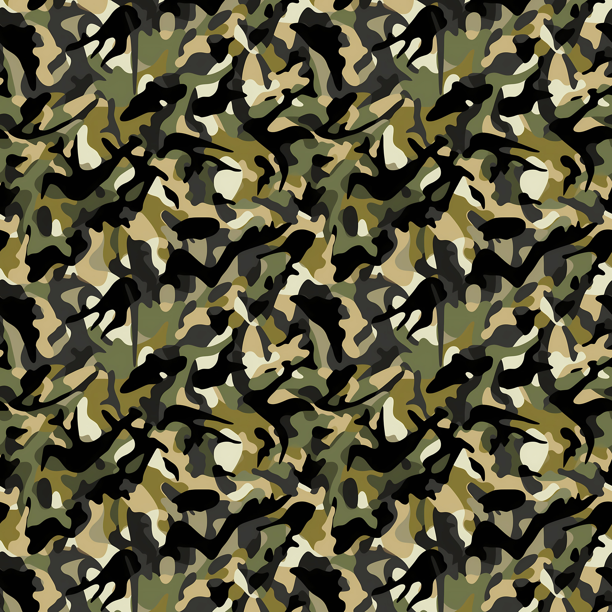 Specter Night Camouflage Fabric - Image 2