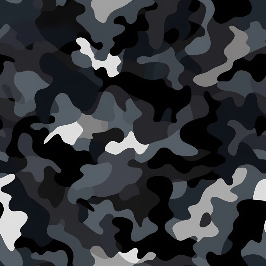 Steel Shadow Camouflage Fabric