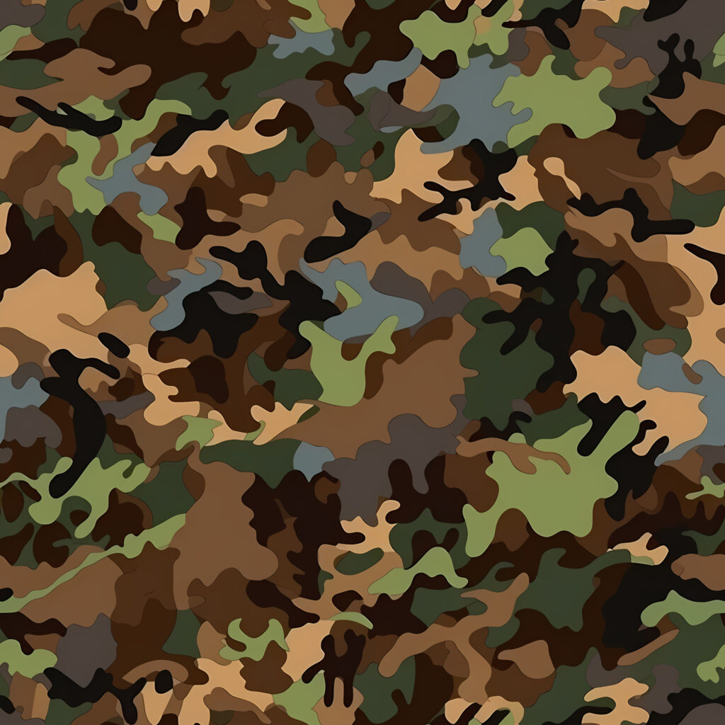 Steppe Blend Camouflage Fabric