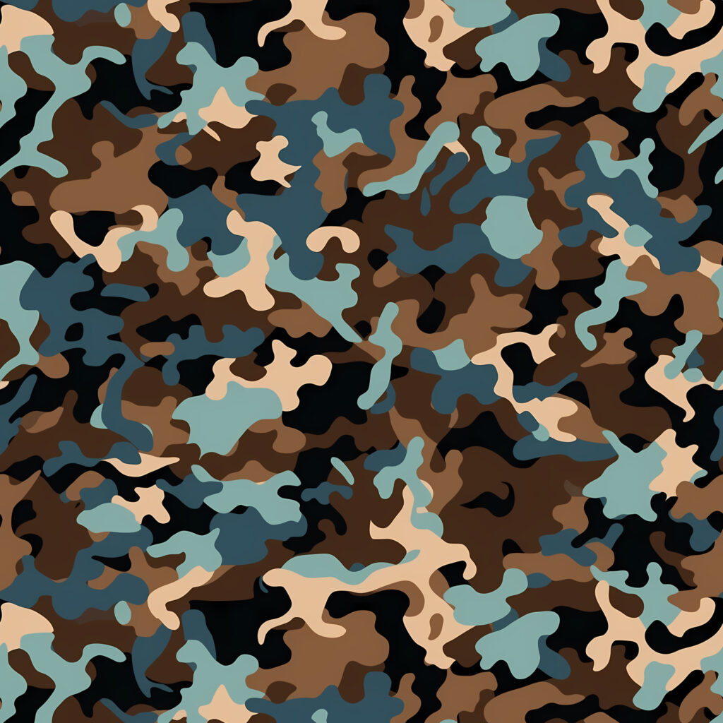 Steppe Current Camouflage Fabric