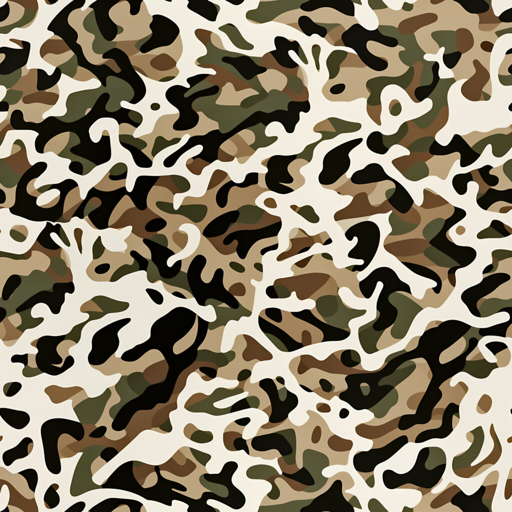 Steppe Flow Camouflage Fabric