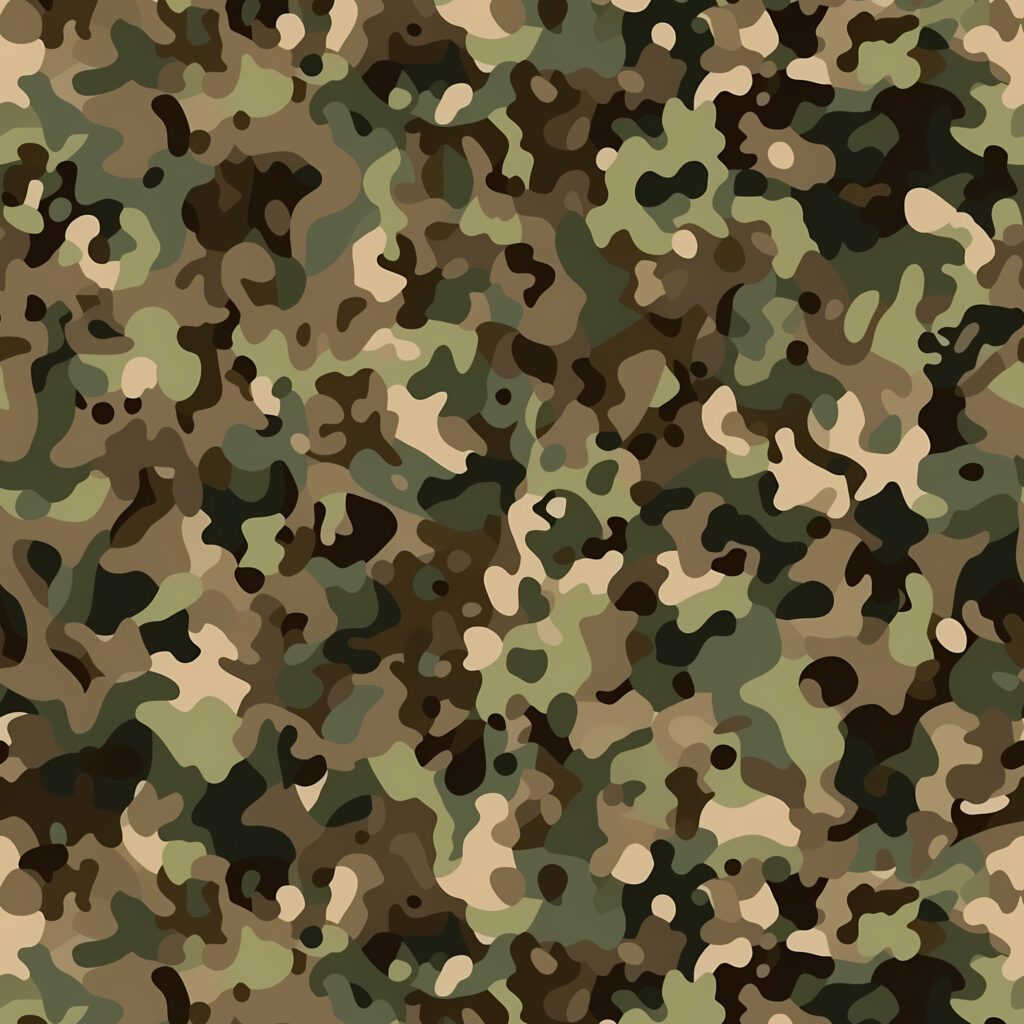 Steppe Night Camouflage Fabric