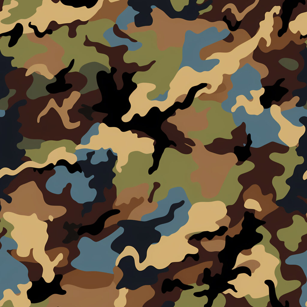 Steppe Veil Camouflage Fabric