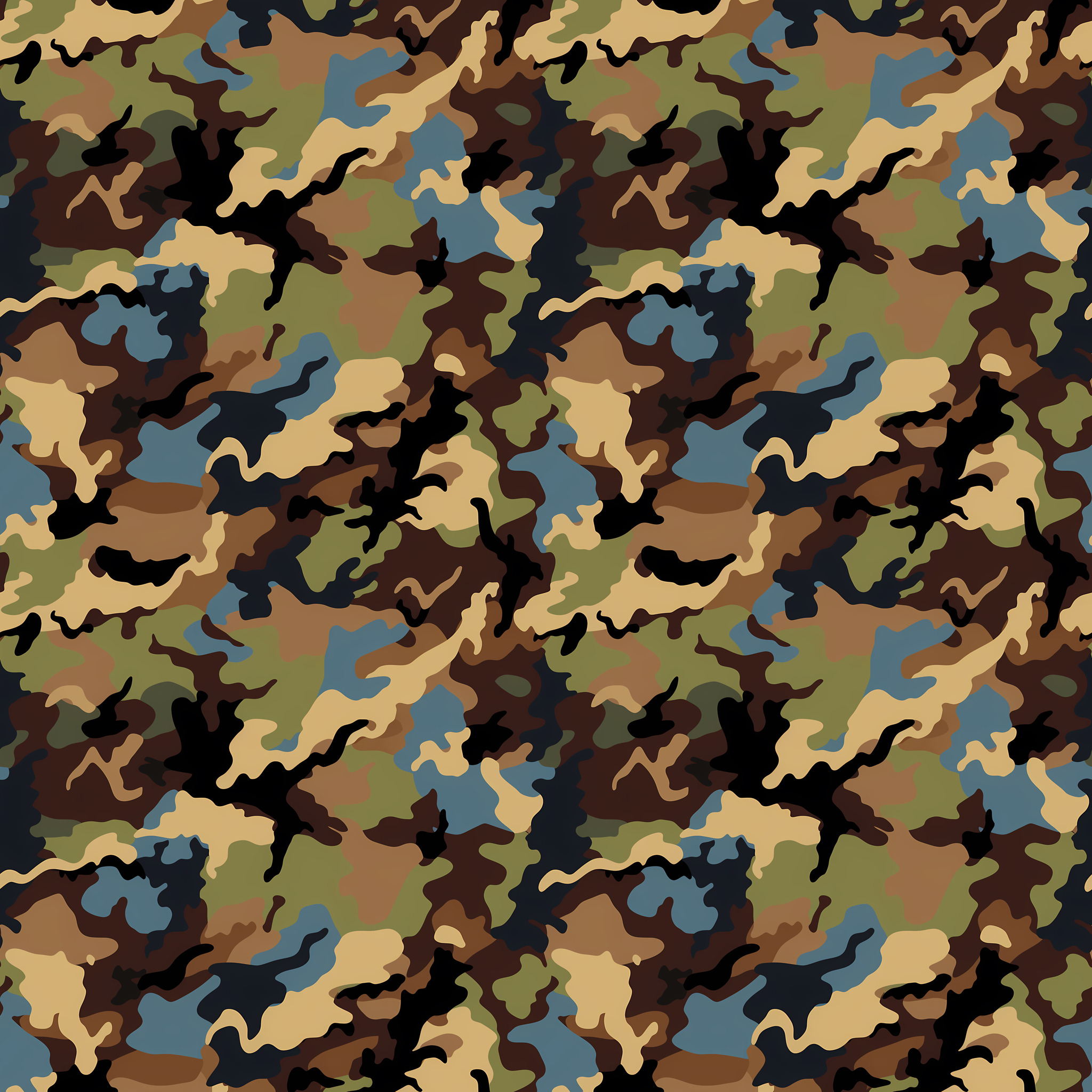 Steppe Veil Camouflage Fabric - Image 2