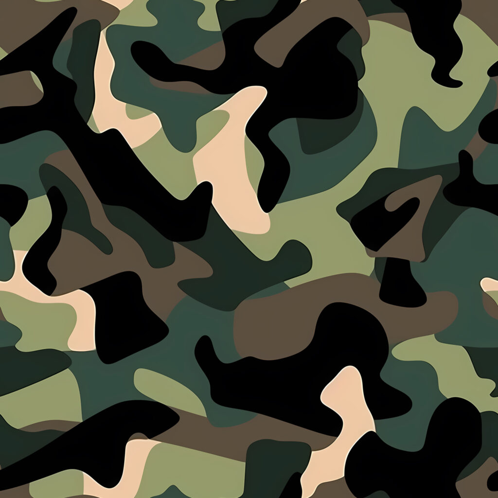 Tangle Edge Camouflage Fabric