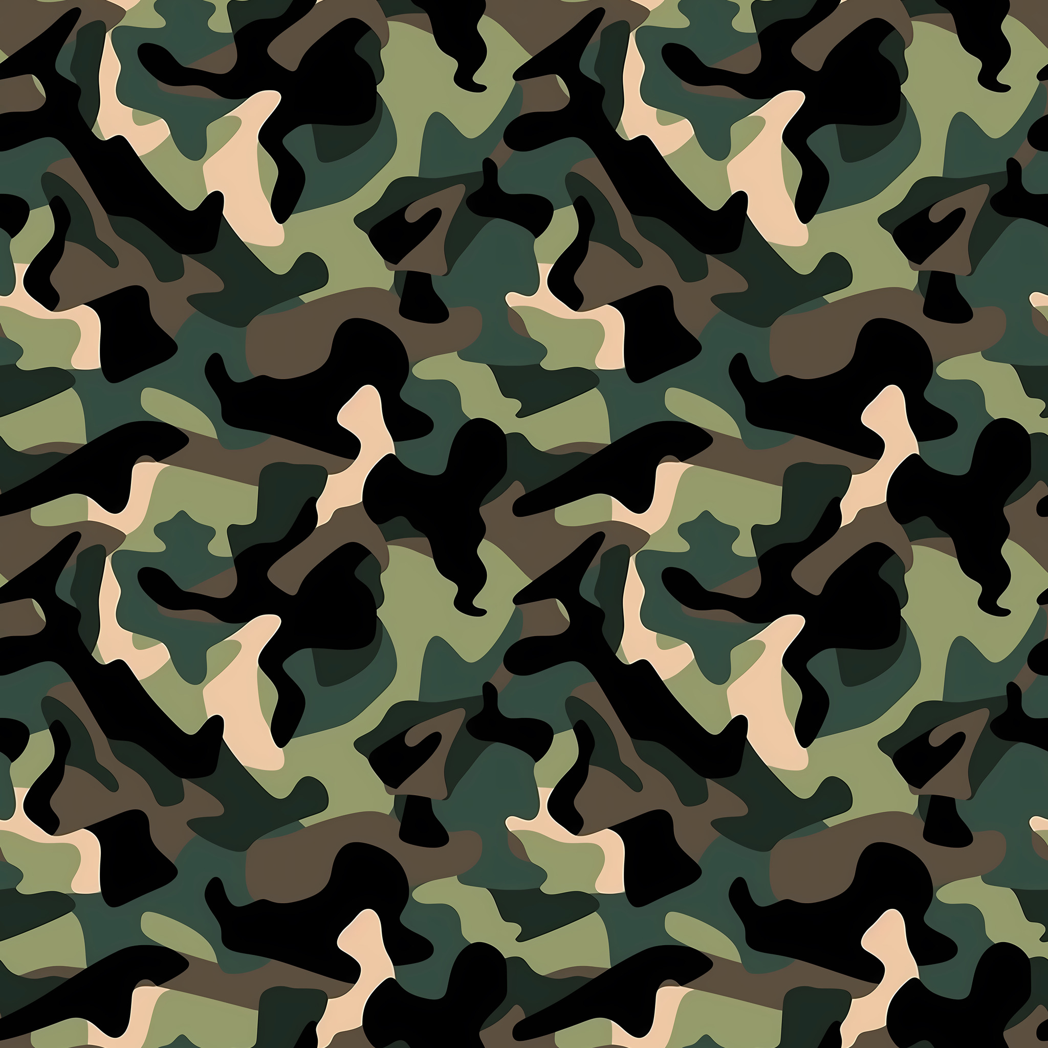 Tangle Edge Camouflage Fabric - Image 2