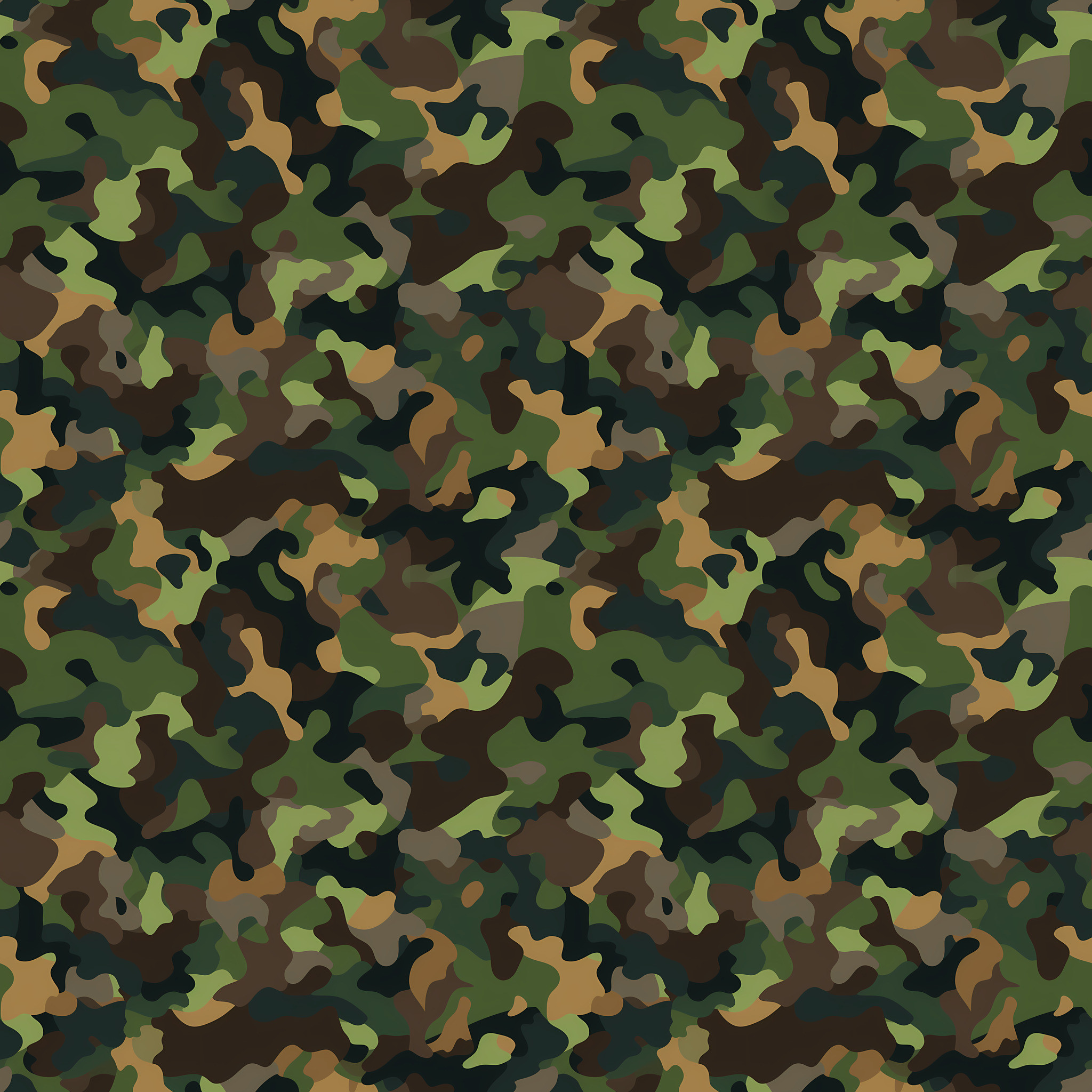 Thicket Haze Camouflage Fabric - Image 2