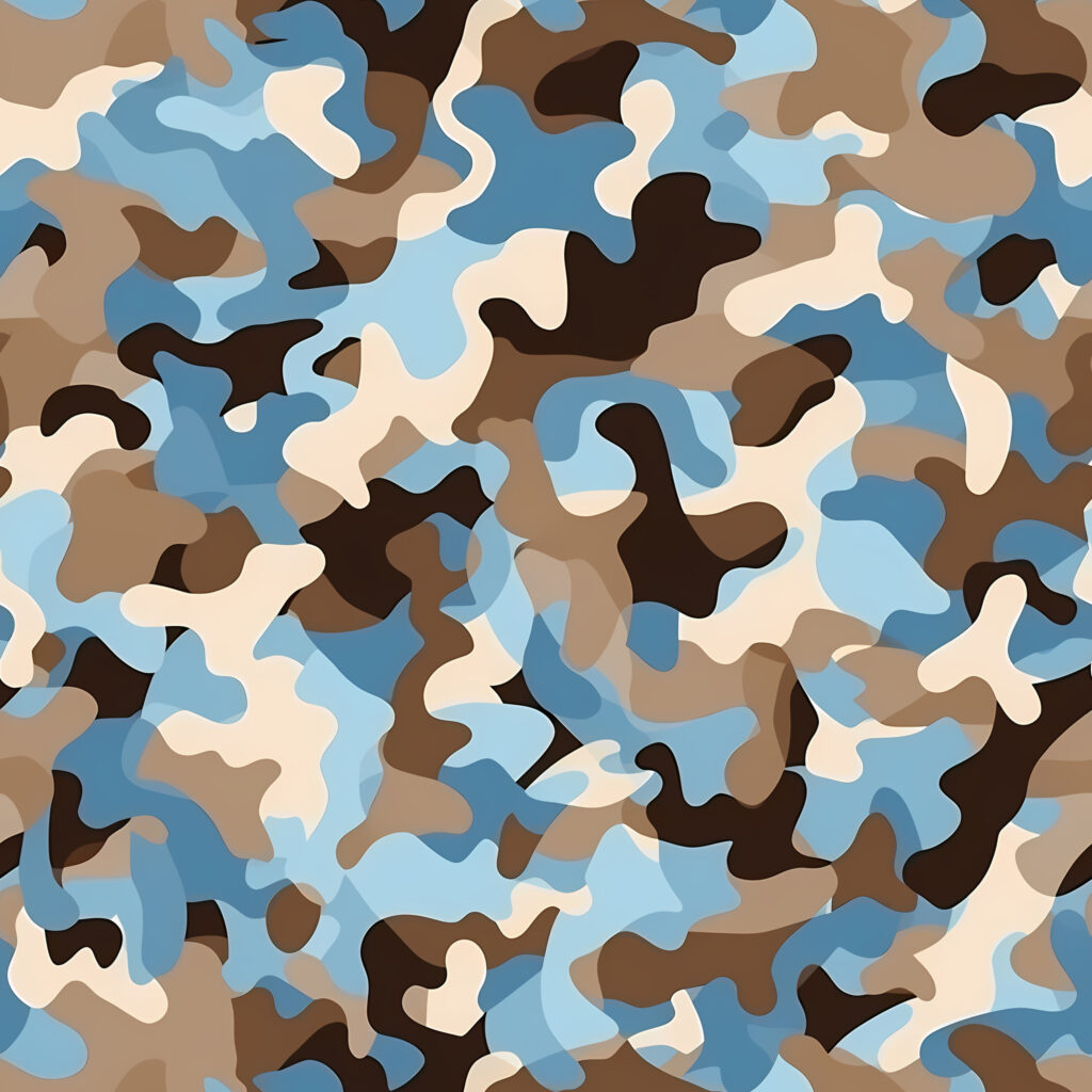 Tidal Shatter Camouflage Fabric