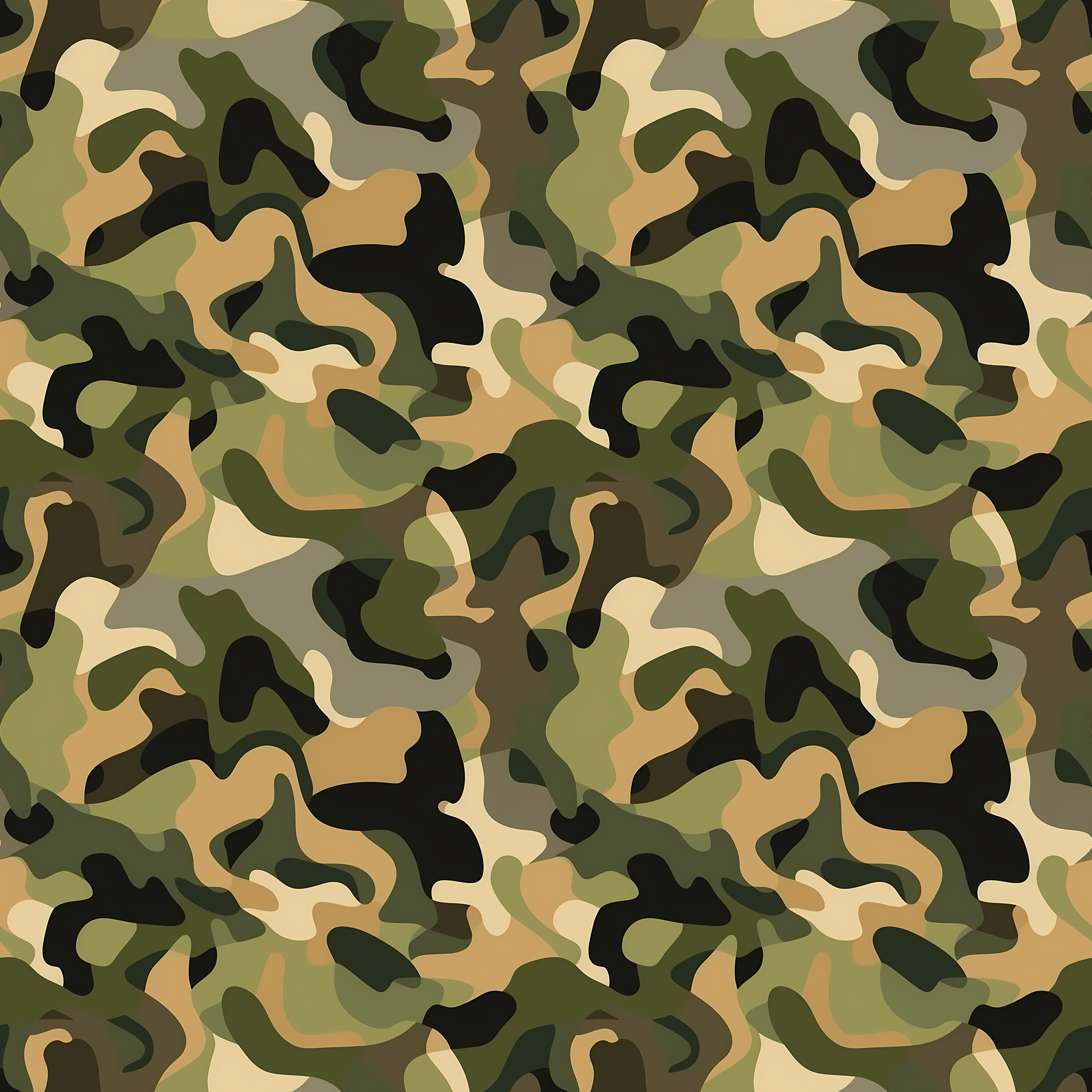 Tropic Flow Camouflage Fabric - Image 2