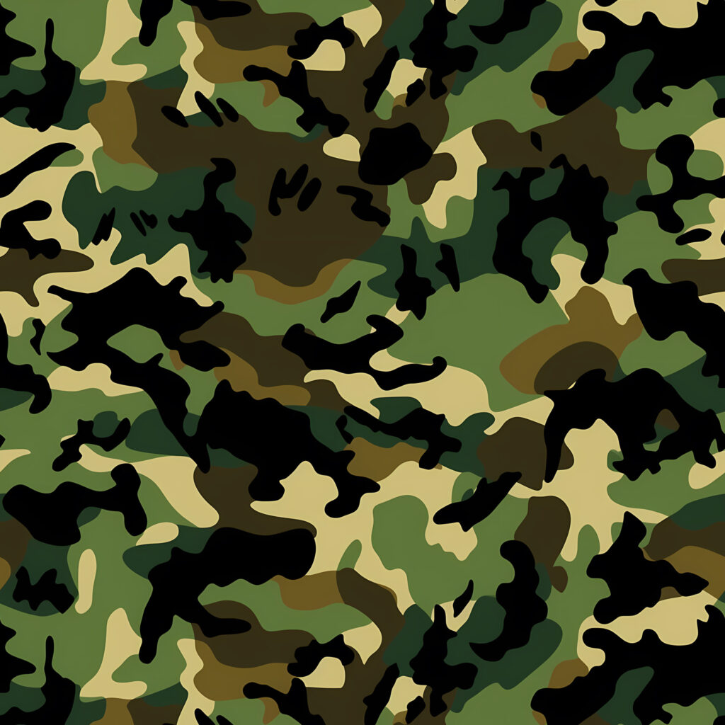 Tropic Night Camouflage Fabric