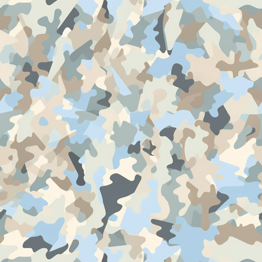 Tundra Haze Camouflage Fabric