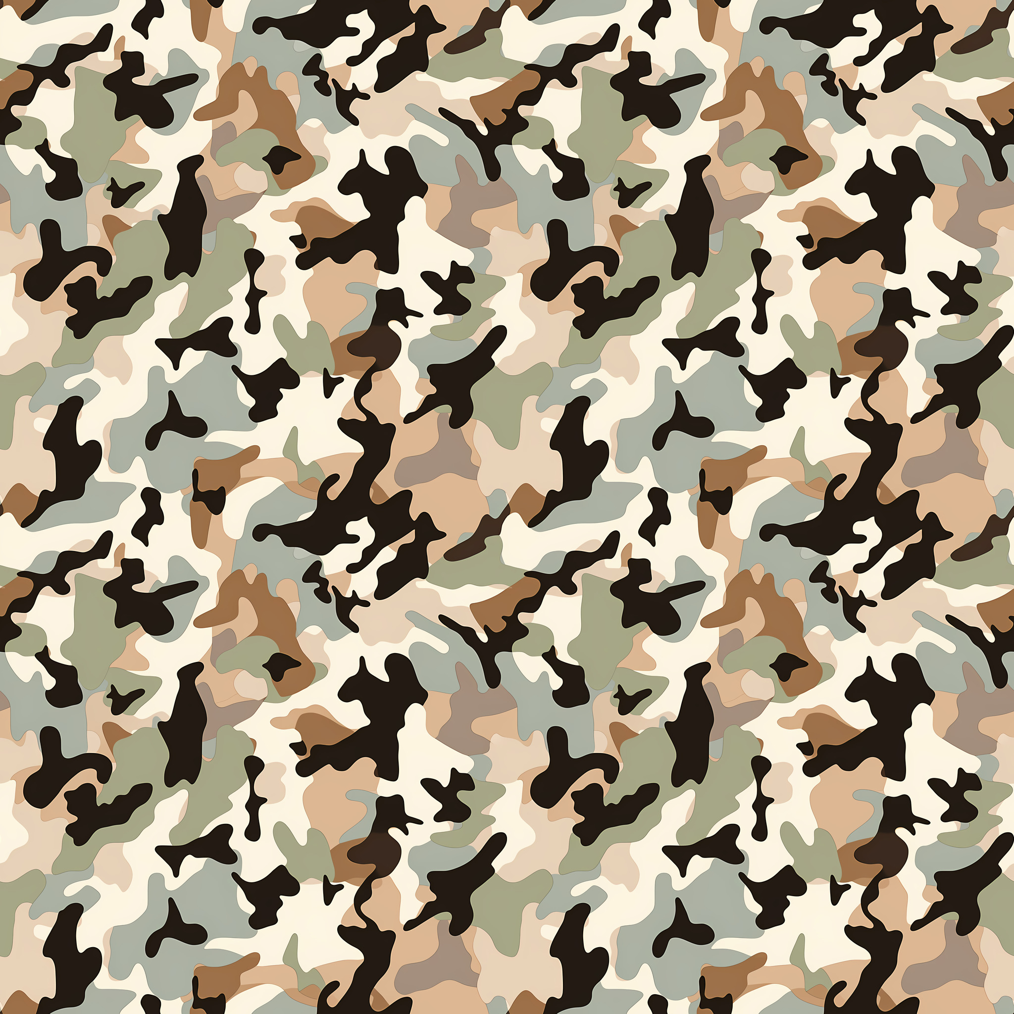 Vivid Blend Camouflage Fabric - Image 2