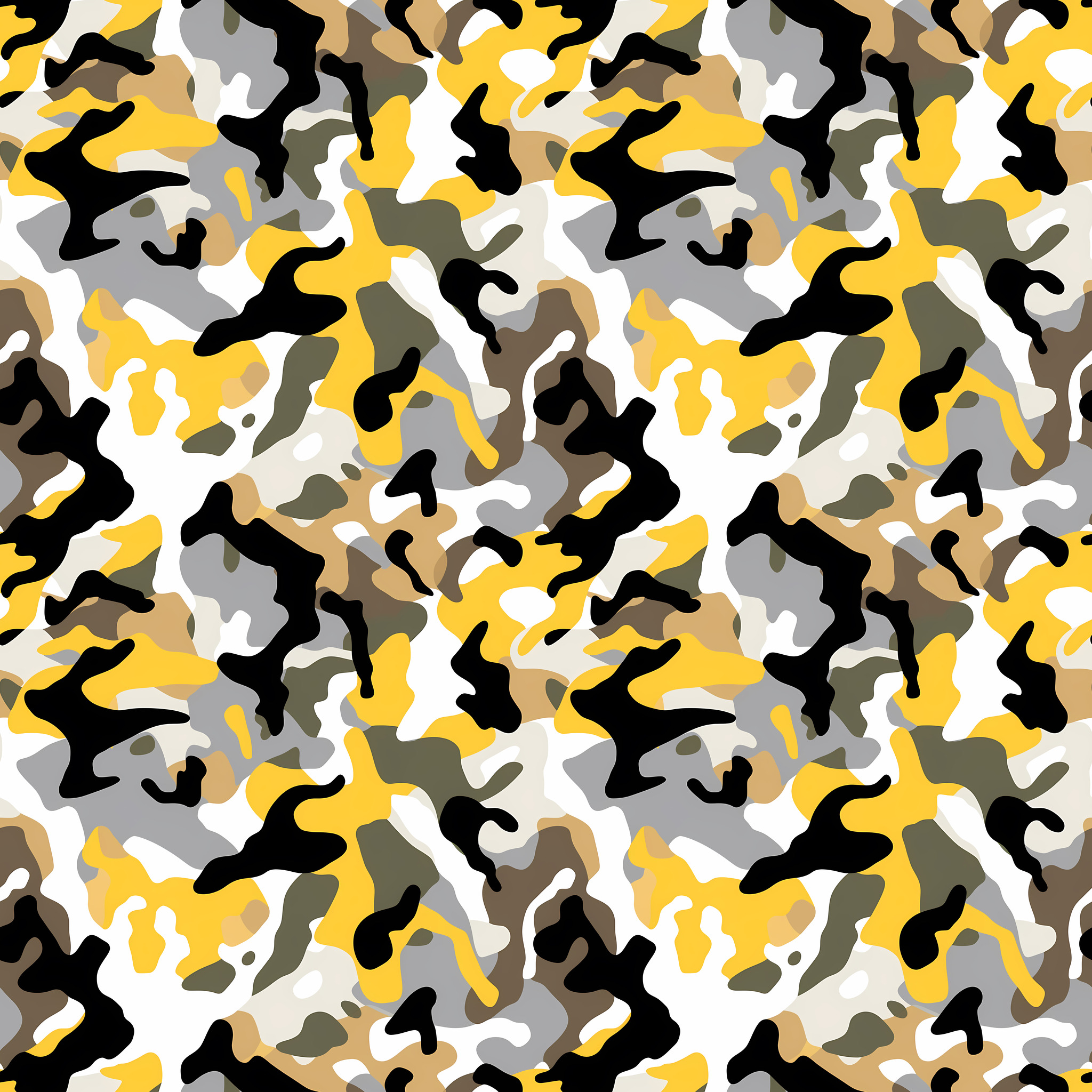 Vivid Flow Camouflage Fabric - Image 2