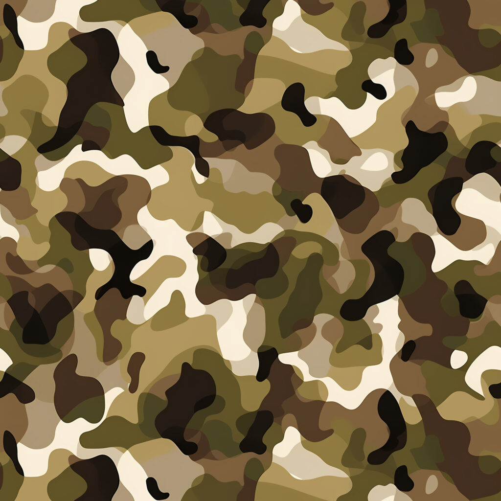 Vivid Trace Camouflage Fabric