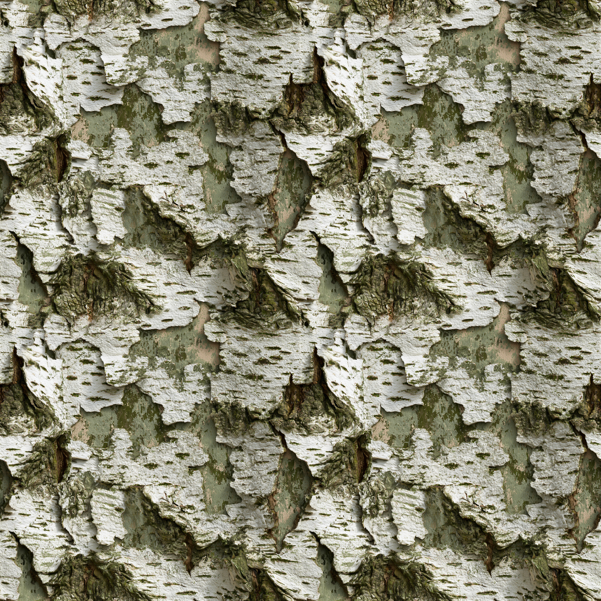 Alder Bark Silver Camo Fabric - Image 2