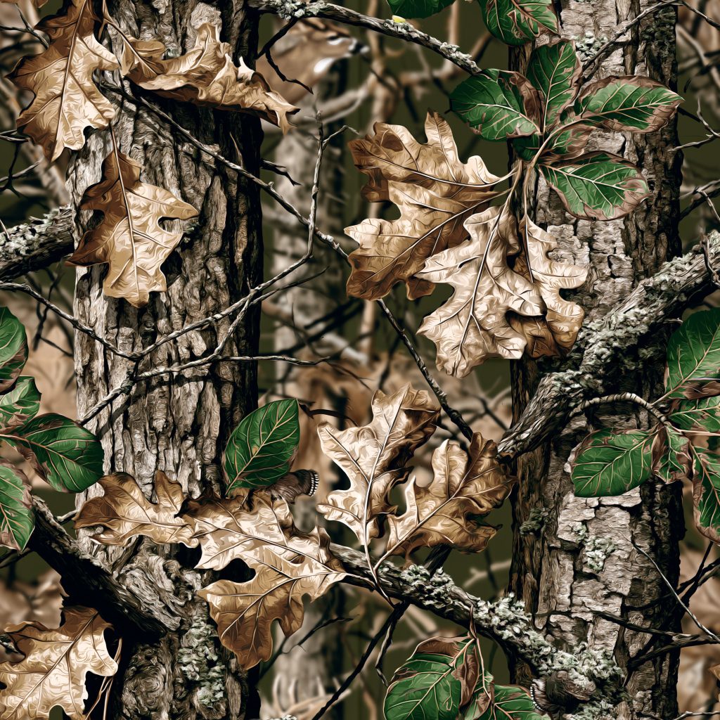 Autumn Oak Beech Mix Camouflage Fabric