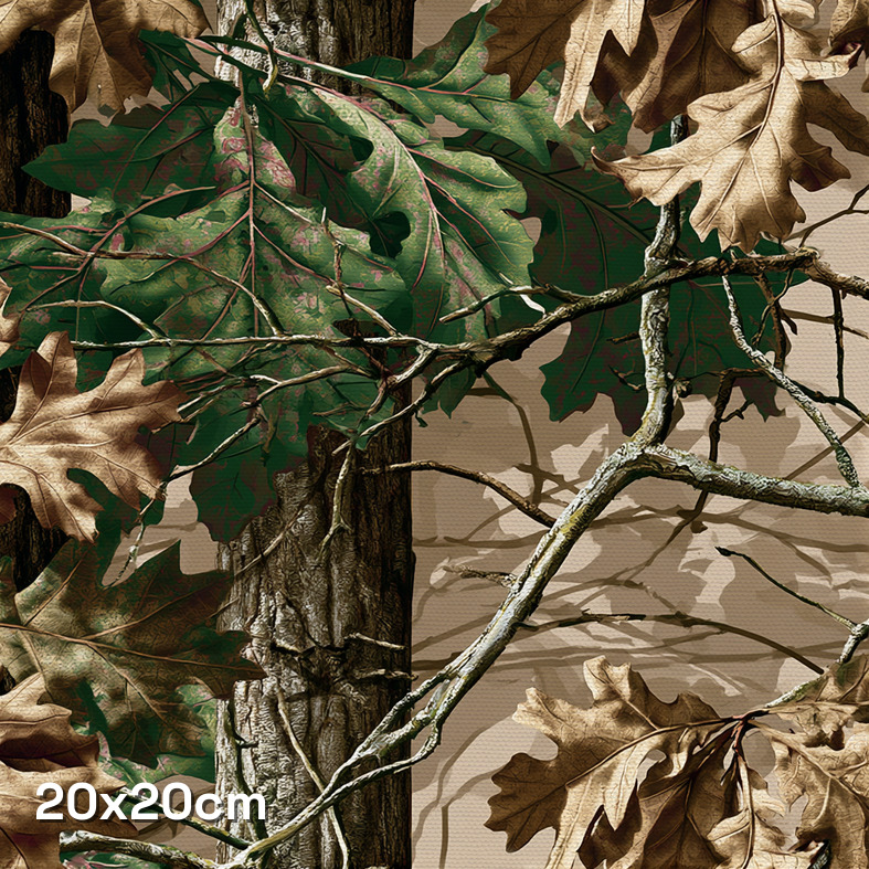 Autumn Oak Tree Camouflage Fabric - Image 3