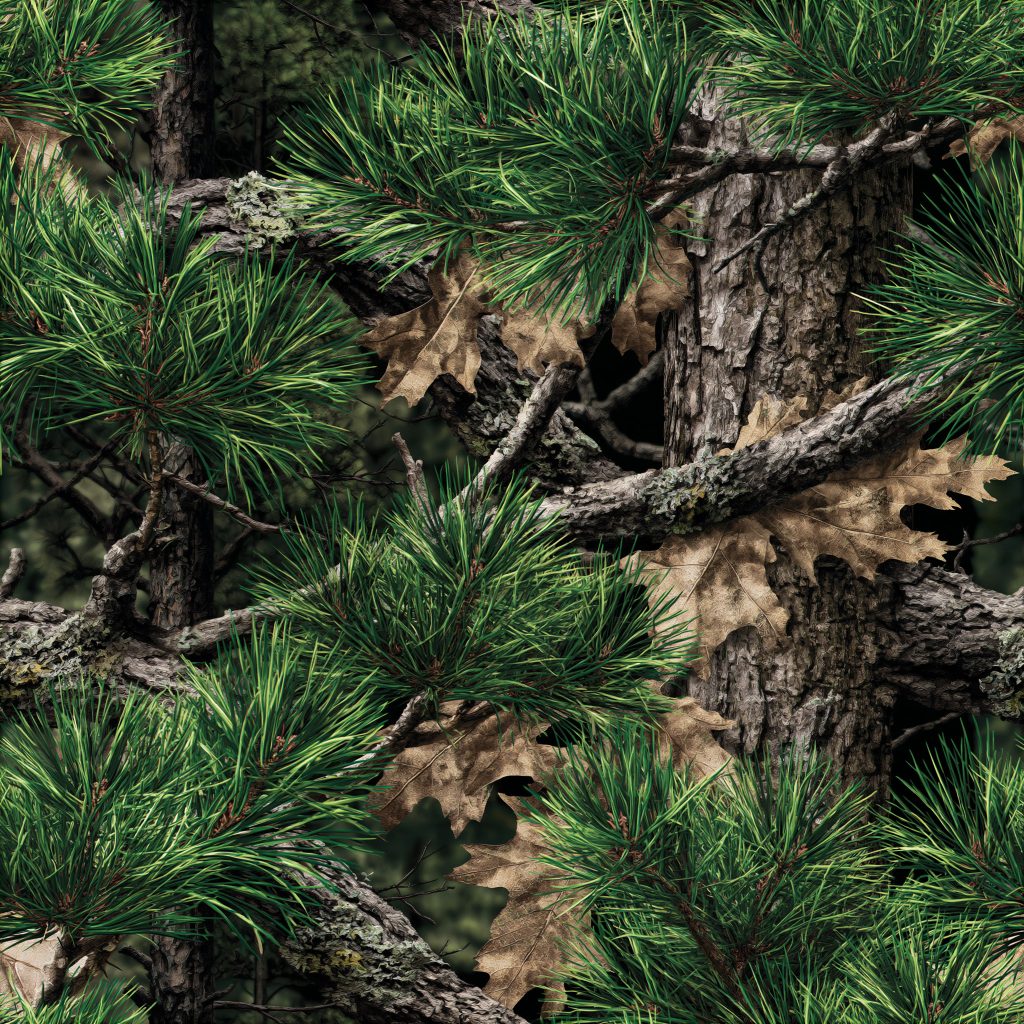 Autumn Pine Oak Camouflage Fabric