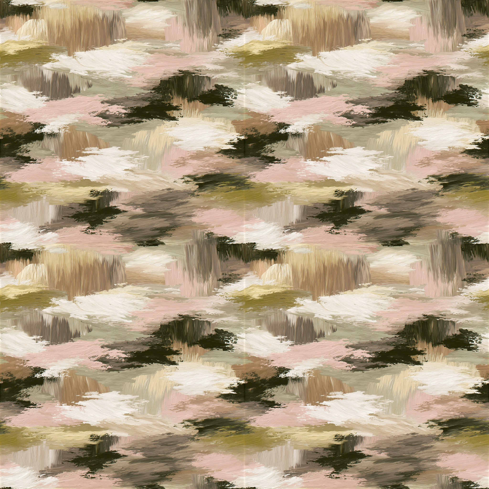 Brushstrokes Pastel Camouflage Fabric - Image 2
