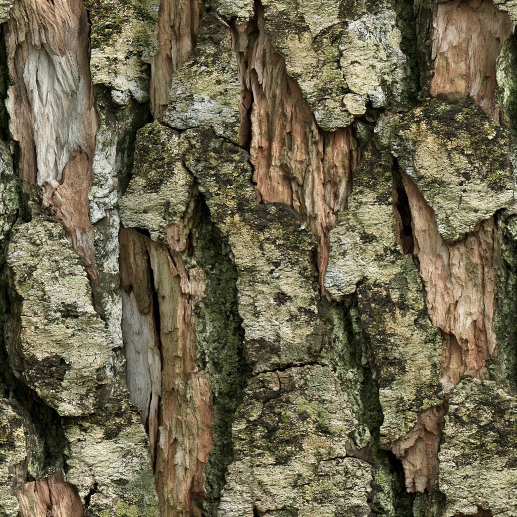 Cedar Bark Grey Camouflage Fabric