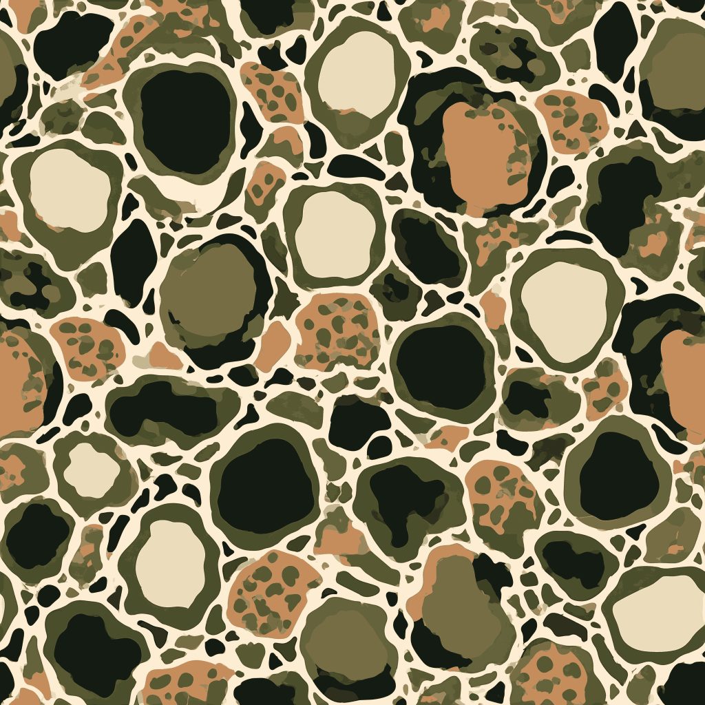 Cellular Desert Camouflage Fabric