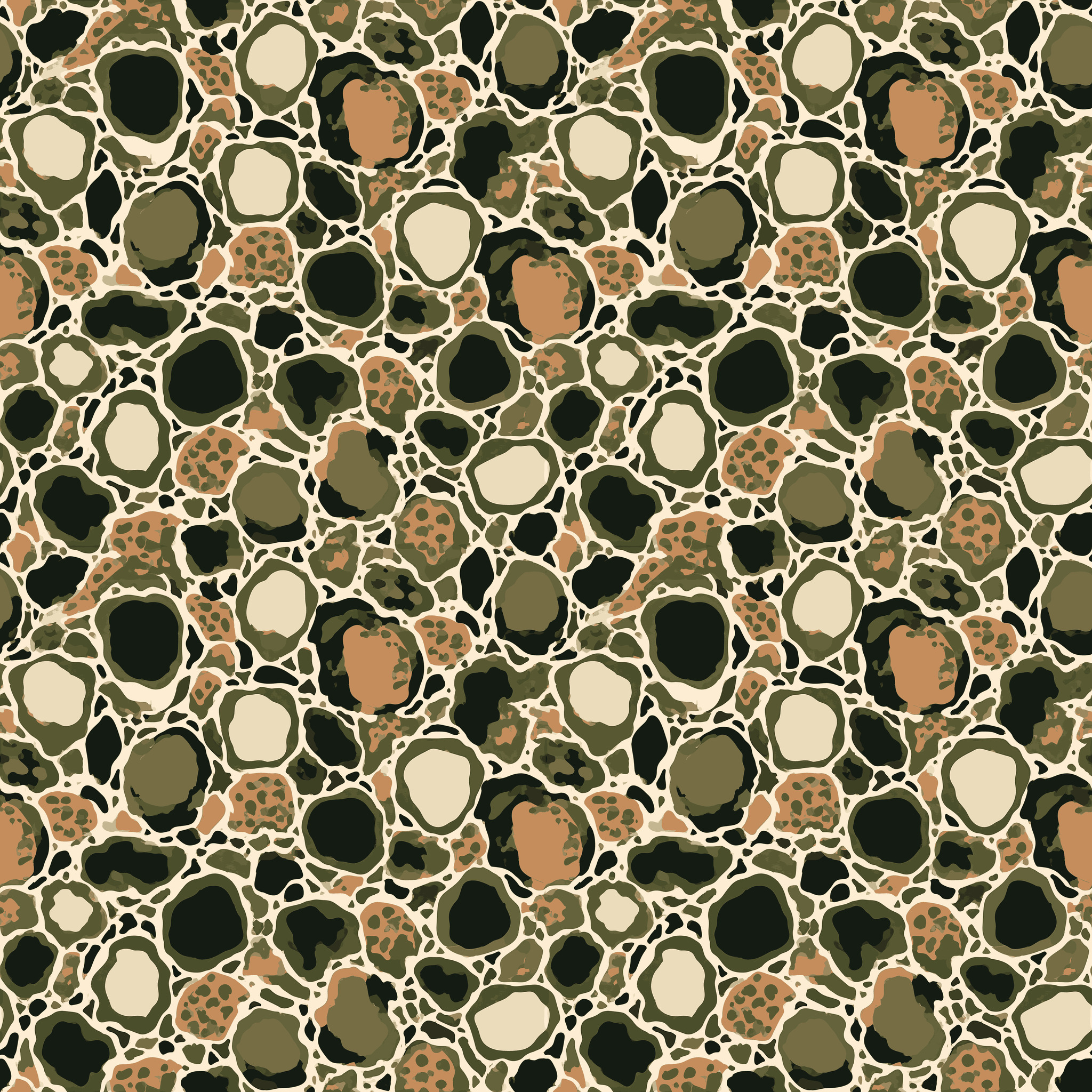Cellular Desert Camouflage Fabric - Image 2
