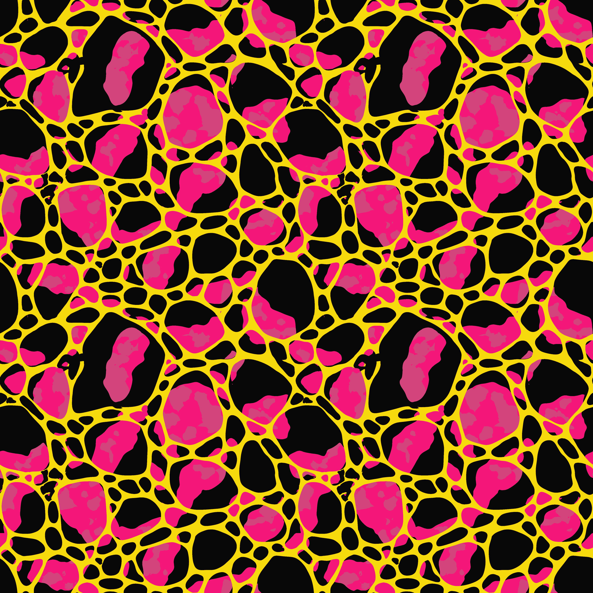 Cellular Neon Camouflage Fabric - Image 2