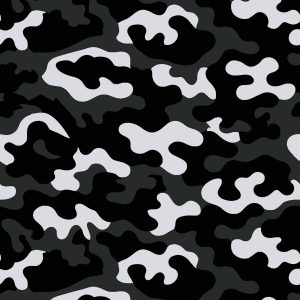 Dark Gothic Organic Camouflage Fabric