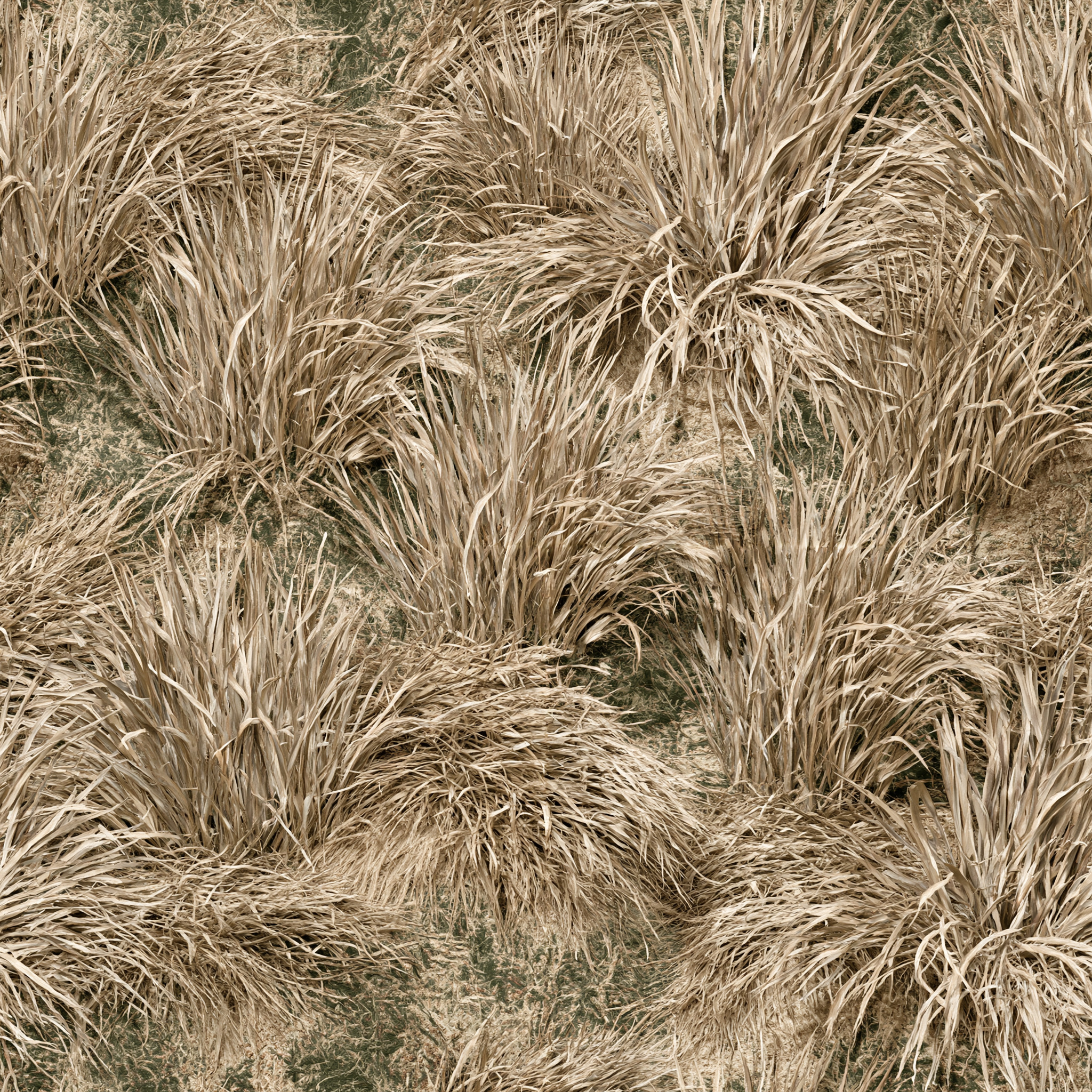 Dry Grass Camouflage Fabric