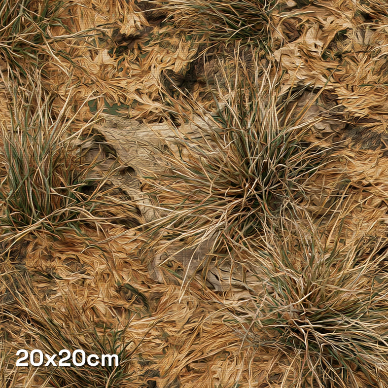 Dry Ground and Grass Camouflage Fabric - Image 3