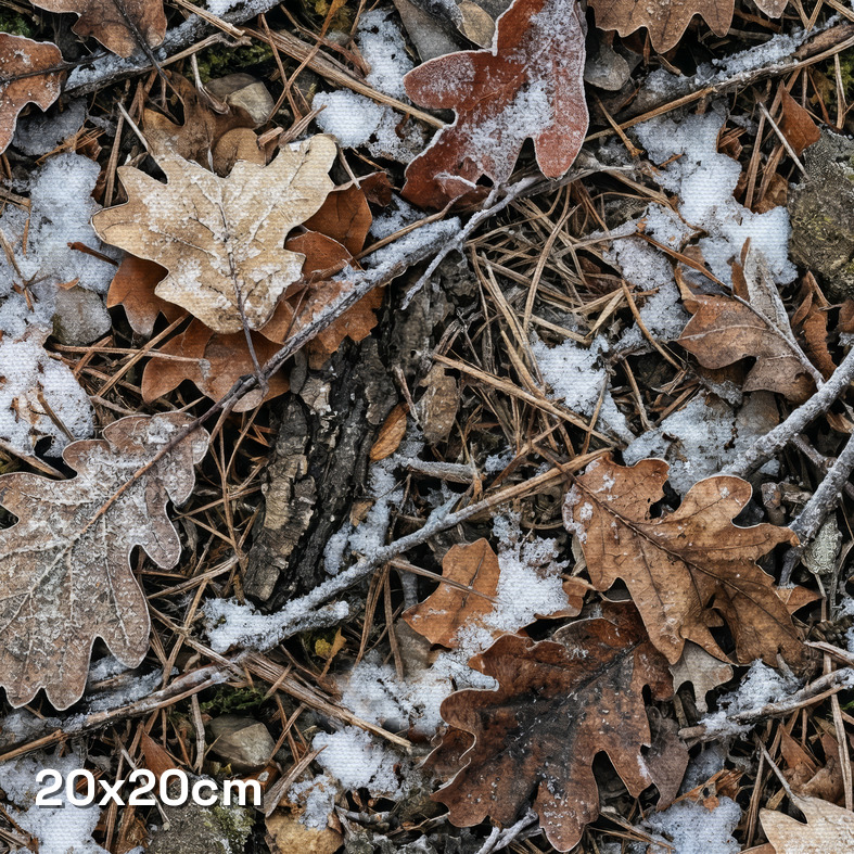 Frosty Oak Foliage Camouflage Fabric - Image 3
