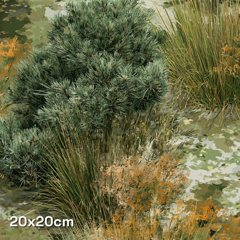 Grassland Scrub Camouflage Fabric - Image 3