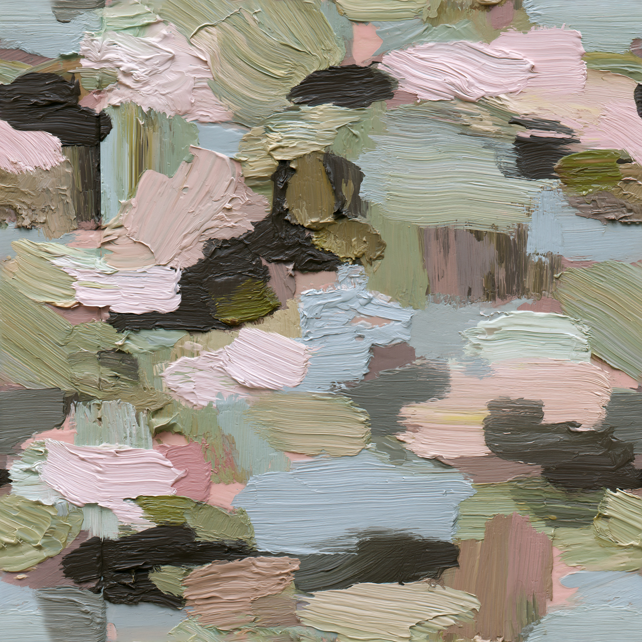 Hand Painted Light Shades Camouflage Fabric