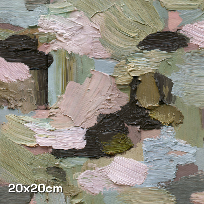 Hand Painted Light Shades Camouflage Fabric - Image 3