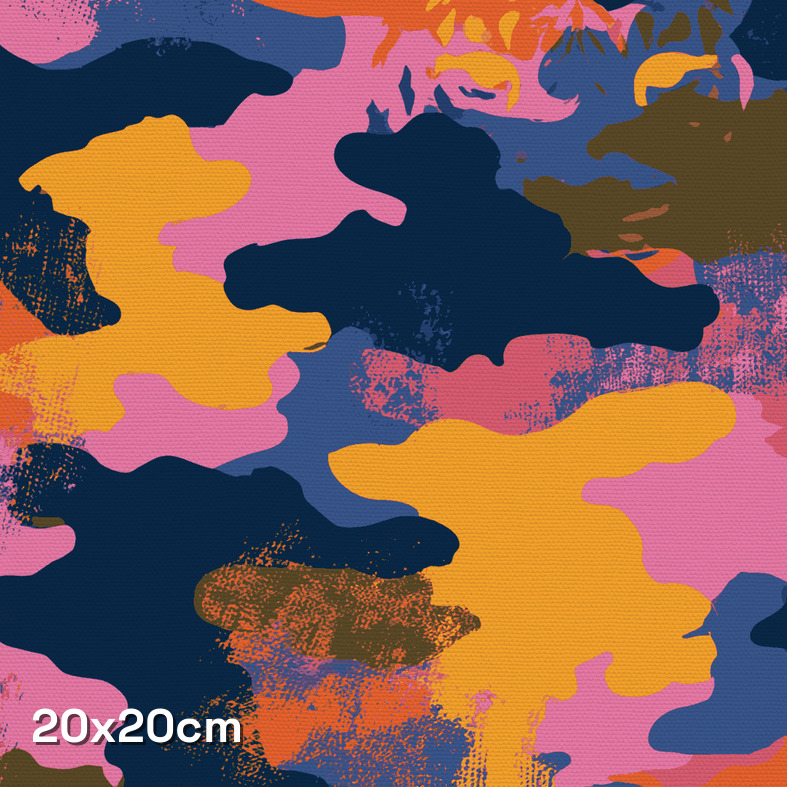 Hidden Tiger Pink Shades Camouflage Fabric - Image 3