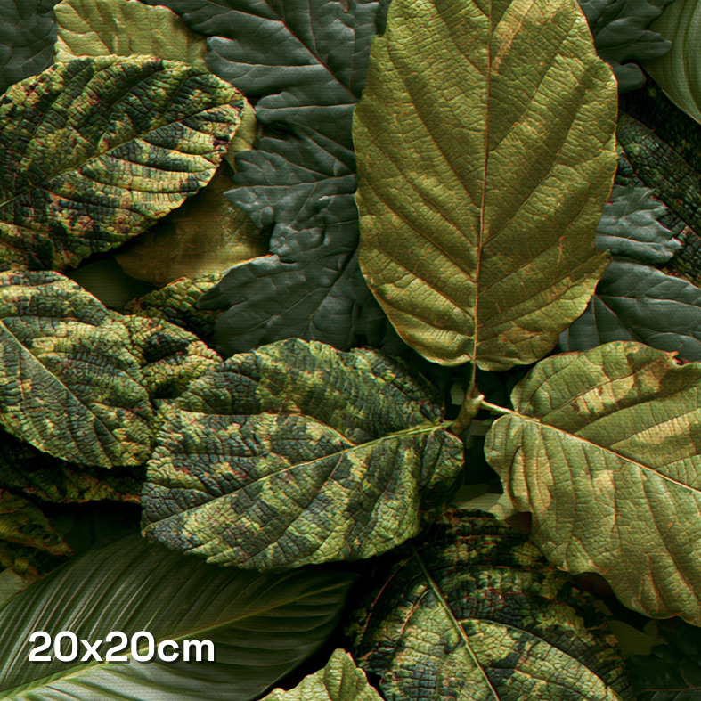 Jungle Foliage Camouflage Fabric - Image 3
