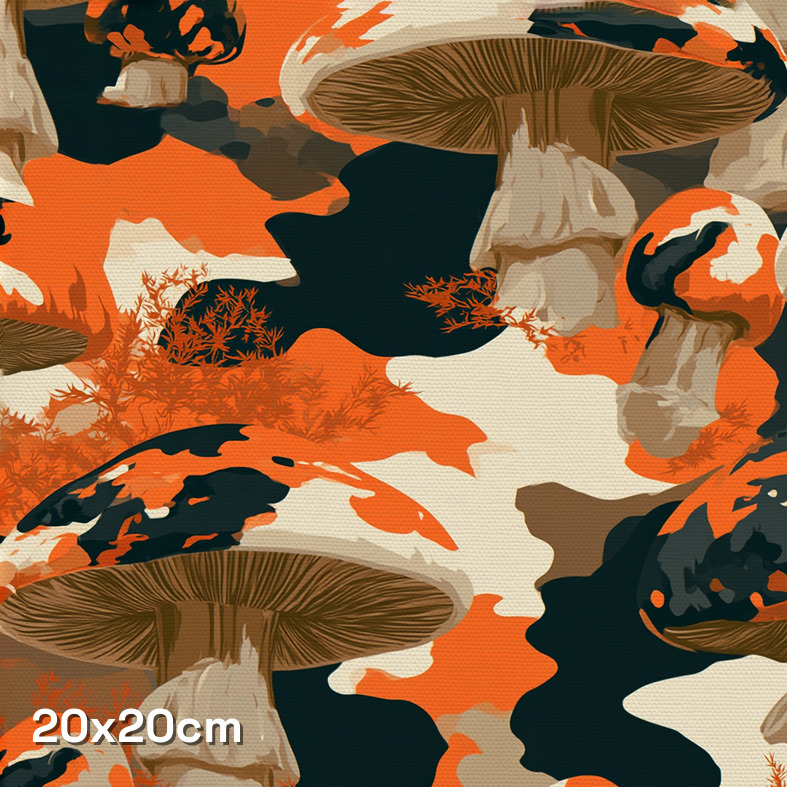 Koi Mushroom Camouflage Fabric - Image 3
