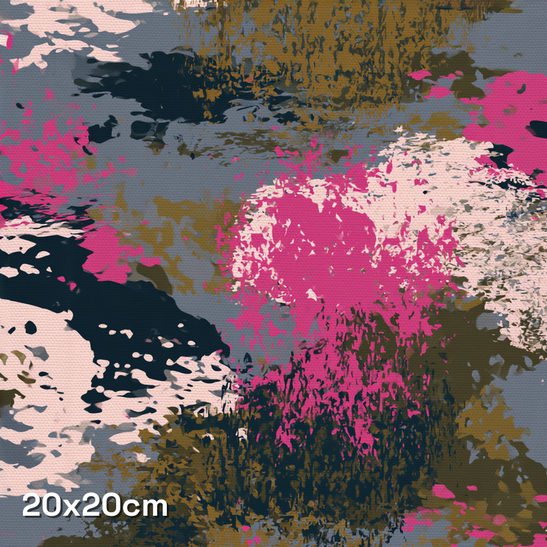 Modern Neon Urban Camouflage Fabric - Image 3