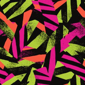 Neon Dazzle Splatter Camouflage Fabric