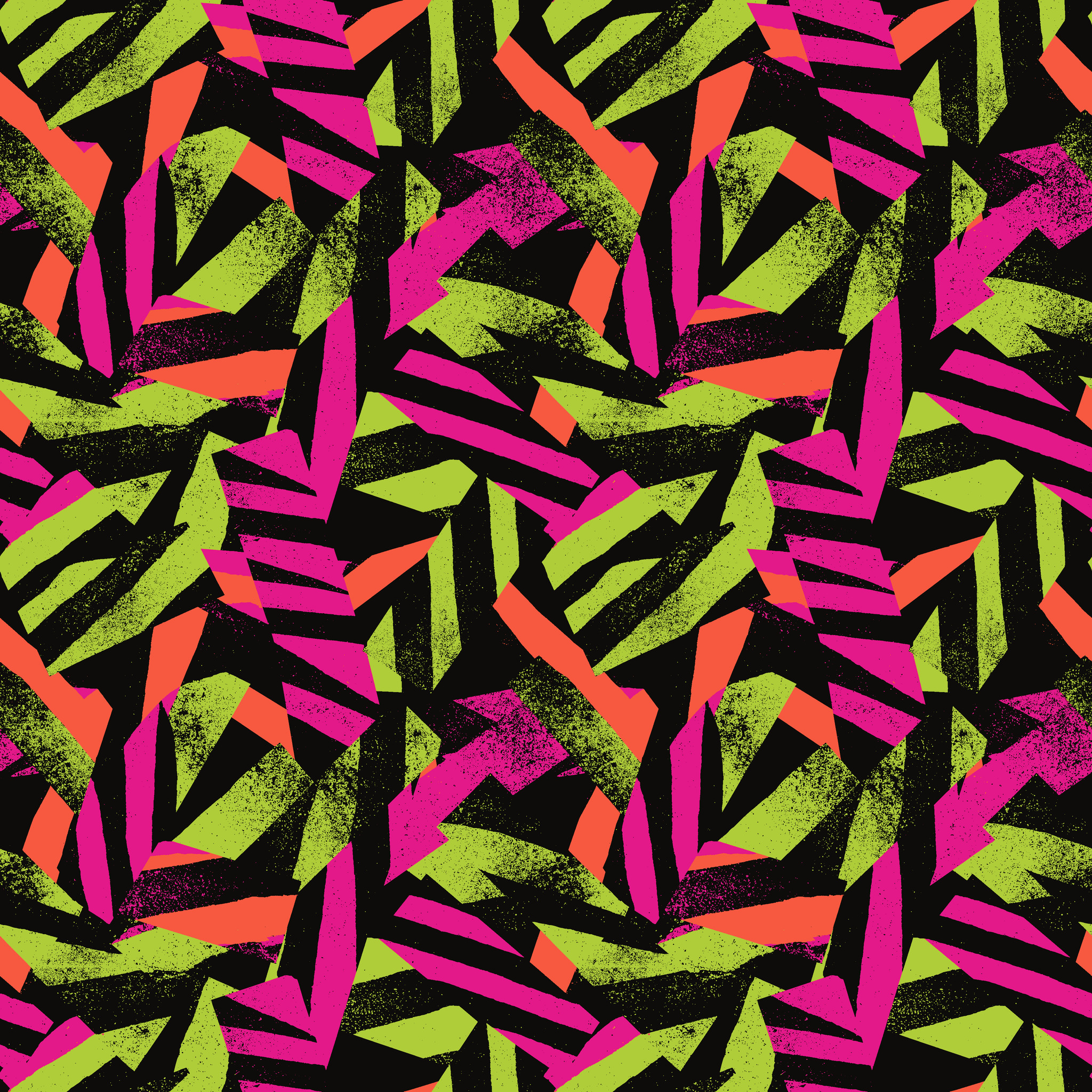 Neon Dazzle Splatter Camouflage Fabric - Image 2
